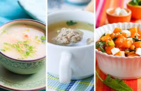 Táboa número 5 sopa e verduras